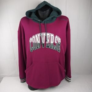 Authentic Converse Men's Hoodie XL Purple